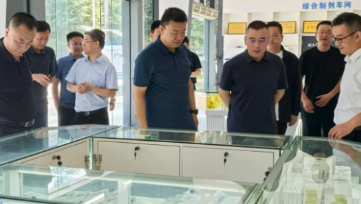 甘肃省药品监督管理局党组书记、局长吉永锋到独一味制药考察调研 助力企业高质量发展